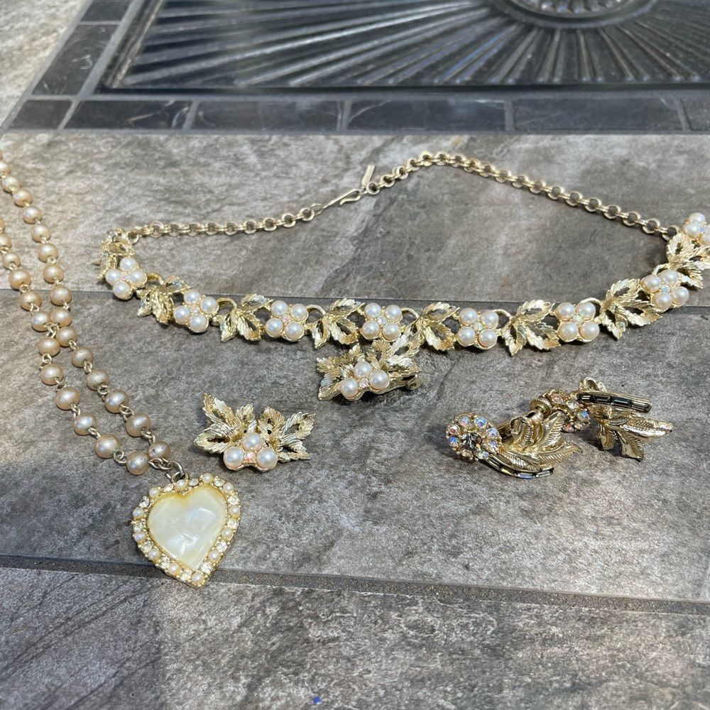 Judy Lee Vintage Necklaces and Earrings set